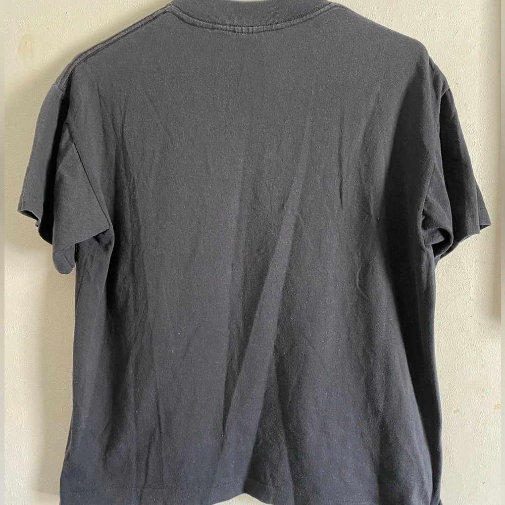 Vintage 90s Pittsburgh Pirates Logo Black MLB T-Shirt - Picture 4 of 4